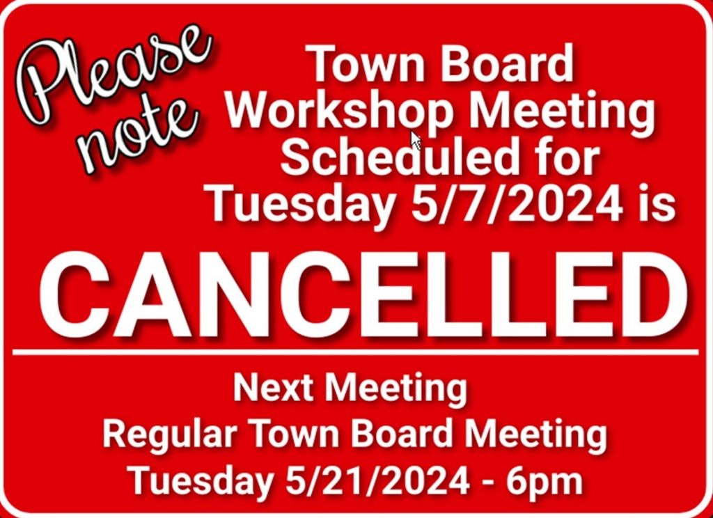 **May 2024 Town Board Town of Westerlo