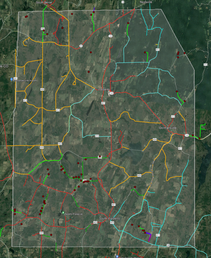 Broadband Mapping Town of Westerlo